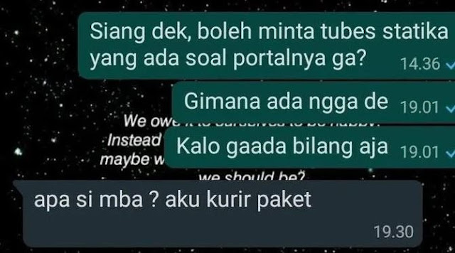 11 Chat Lucu 'Salah Sambung' Ini Kocaknya Bikin Malu Sendiri