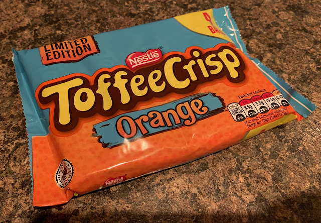 Limited Edition Toffee Crisp Orange