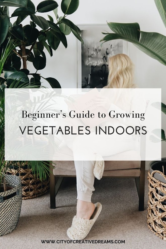 Beginner’s Guide to Growing Vegetables Indoors | City of Creative Dreams