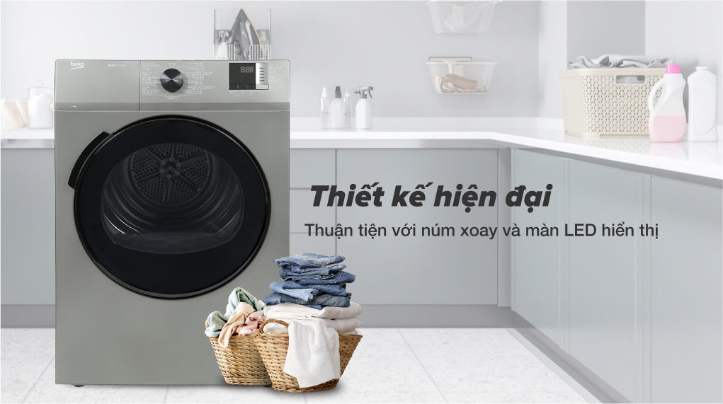 Máy sấy thông hơi Beko 9 kg DA9112RX0MB - ảnh 7