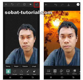 Cara Mengganti Background Foto di PicsArt