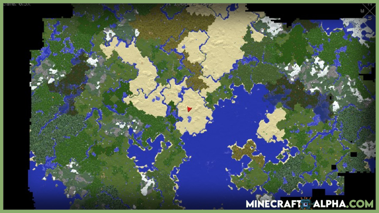 Minecraft New Xaero’s World Map Mod 1.18