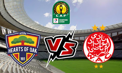 مشاهدة مباراة هيرتس أوف أواك و الوداد الرياضي بث مباشر 24-10-2021 Hearts of Oak vs Wydad Casablanca