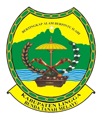 Logo / Lambang Kabupaten Lingga - Latar (Background) Putih & Transparent (PNG)