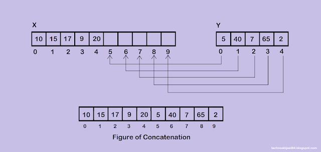 Operation Performed on Array (Concatenation)