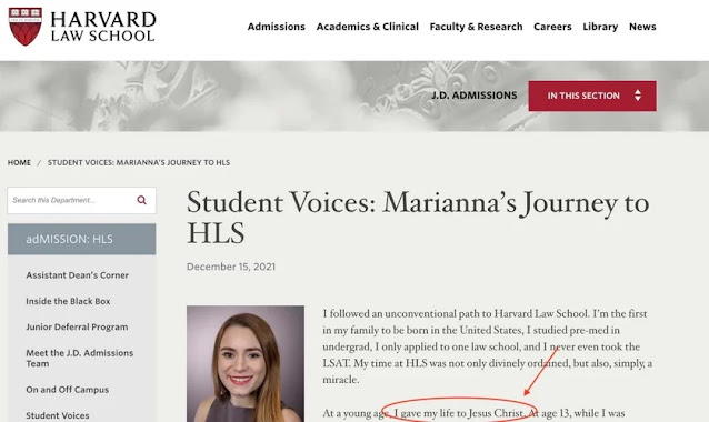 Estudante brasileira da Harvard publica seu testemunho no site da universidade