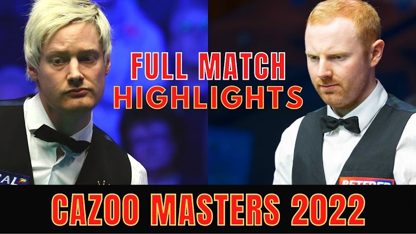 Neil Robertson vs Anthony McGill | Cazoo Masters 2022 | Round 1 [Full Match Highlights]