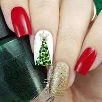 Diseños de uñas para Navidad