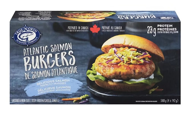 Atlantic Salmon Burgers (Frozen)