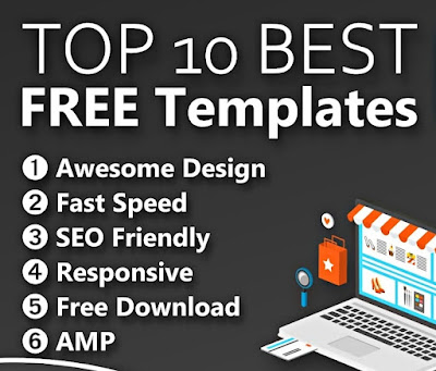 10 Template Blogger SEO Friendly Terbaru