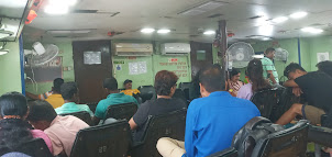 Inside A/C seating compartment  of Government passenger Ferry .