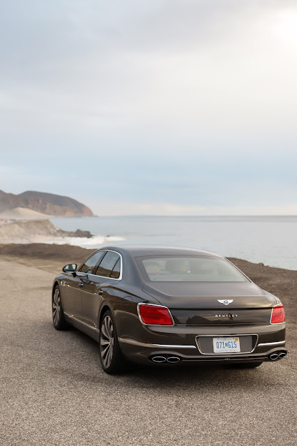 Flying Spur Hybrid in Malibu, Global Media Drive