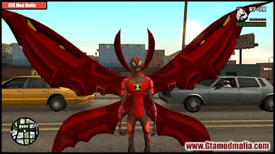 GTA San Ben 10 Ultimate Mod Pack With New Skin And Powers