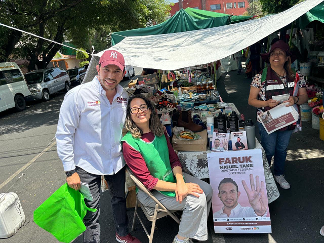 Faruk Miguel Take será “El Diputado de la Concertación y el Diálogo” por Coyoacán e Iztapalapa