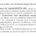 SC SAMAGRITEH SRL / Anunț public privind decizia etapei de încadrare