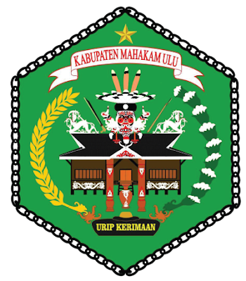 Logo / Lambang Kabupaten Mahakam Ulu - Latar (Background) Putih & Transparent (PNG)