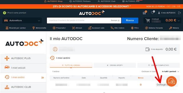 Come Comprare Ricambi su Autodoc.it tutorial