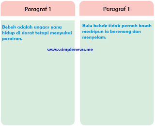 ide pokok teks bebek paragraf 1 dan 2 www.simplenews.me