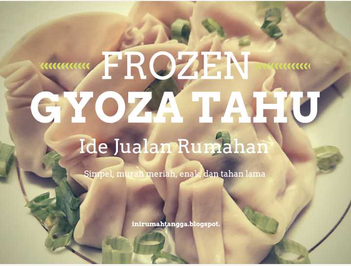 resep gyoza tahu