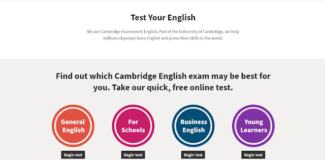 اختبار Cambridge Assessment English