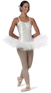 white tutu