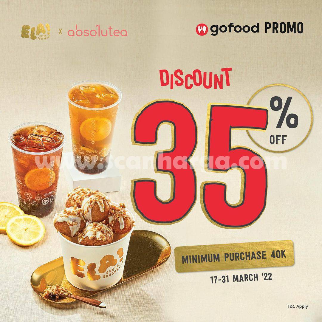 ABSOLUTEA Promo GOOFOOD DISKON hingga 35%