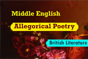 Middle English Allegorical Poetry