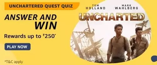 Unchartered is a movie based on which of these, created by 'Naughty Dog'?