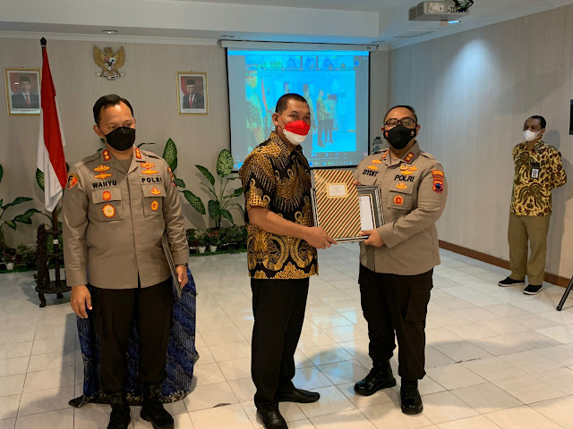 Polres Wonogiri Raih Juara Ketiga Penghargaan dari KPPN