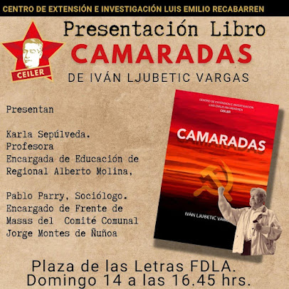 PRESENTACION LIBRO "CAMARADAS EN LA FIESTA DE LOS ABRAZOS