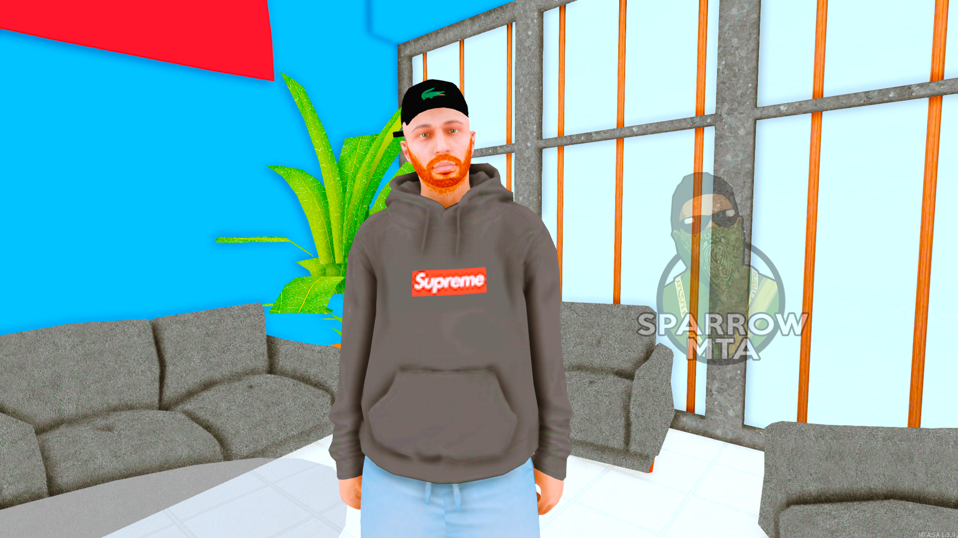 MTA SA FiveM Supreme Kapüşonlu Skin Scripti