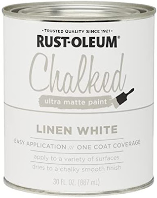 can Rust-Oleum Chalked Ultra Matte paint in Linen White