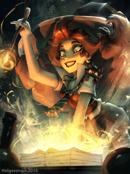 Johannes Helgeson artstation arte ilustrações fantasia games caricaturais