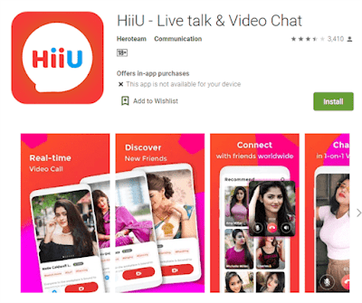 HiiU App Reviews -HiiU Live talk & Video Chat App Real or Fake Reviews in Hindi