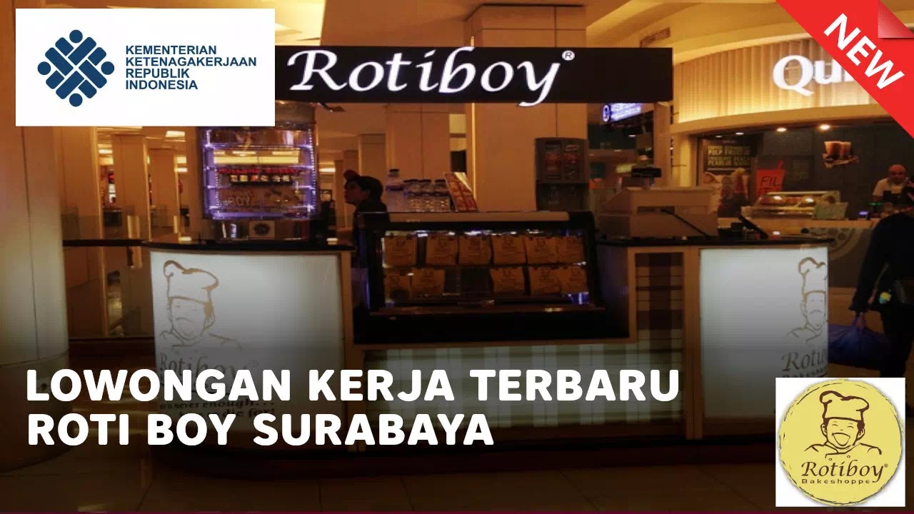 loker Roti Boy Surabaya terbaru