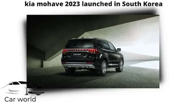 The stylish kia mohave 2023 launched in South Korea