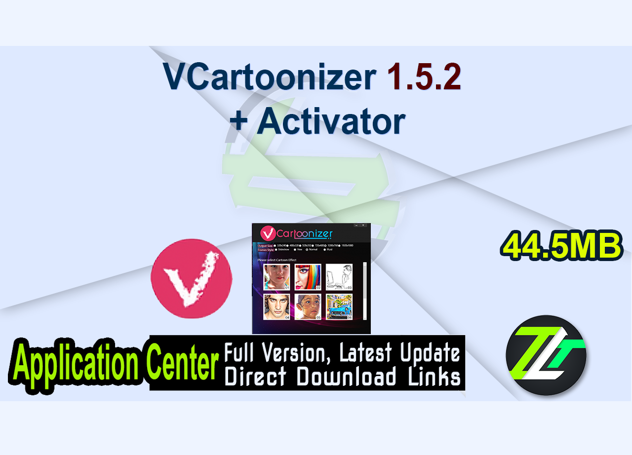 VCartoonizer 1.5.2 + Activator