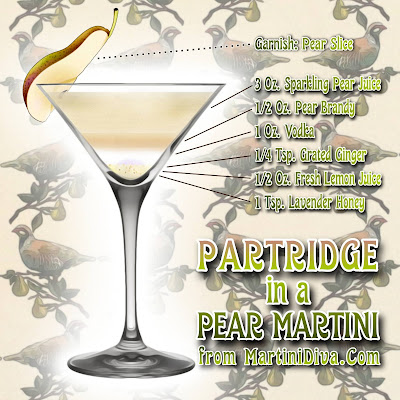 Partridge in a Pear Martini Recipe with Ingredients and Instructions