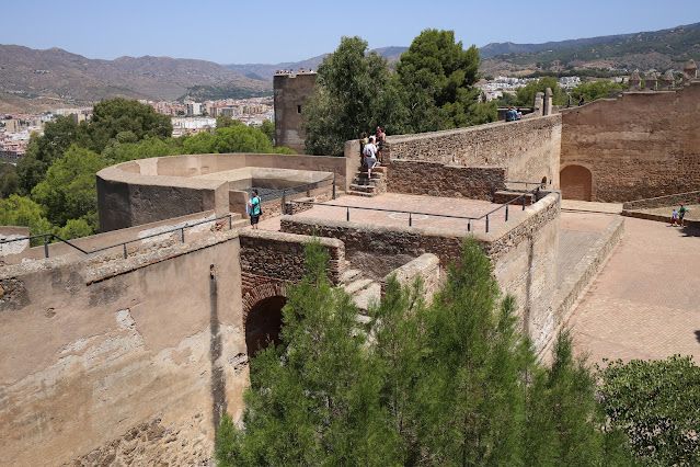 Imagen del castillo de Gibralfaro.