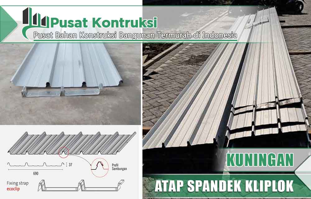 harga atap spandek kliplok Kuningan