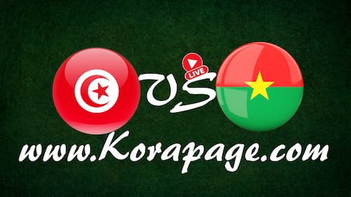 مباراة بوركينا فاسو و تونس - كاس الامم الافريقية