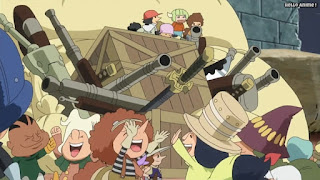 ワンピースアニメ ドレスローザ編 742話 小人族 Dwarves トンタッタ王国 Tontatta Kingdom | ONE PIECE Episode 742