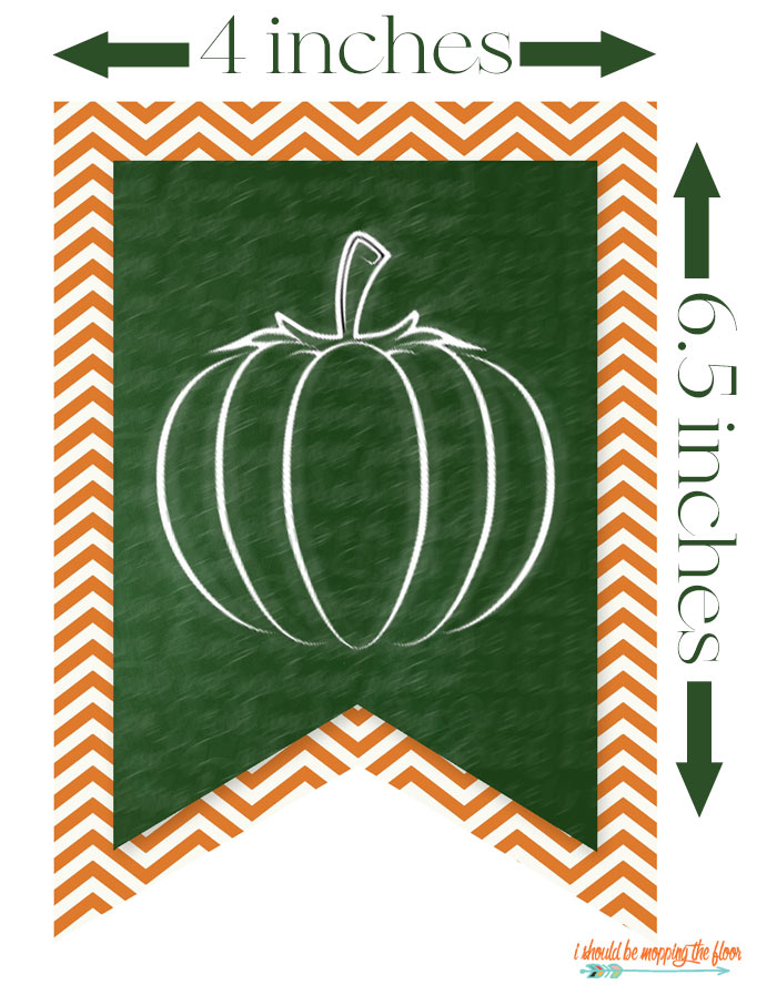 Chalkboard Fall Banner