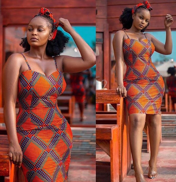 Ankara Bodycon Dress Styles for Ladies