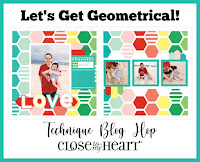 Let's Get Geometrical Technique Blog Hop...