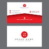 corporate business card design template