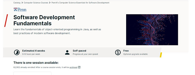 Software Development Fundamentals online course