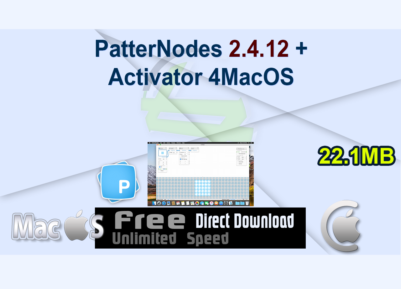 PatterNodes 2.4.12 + Activator 4MacOS