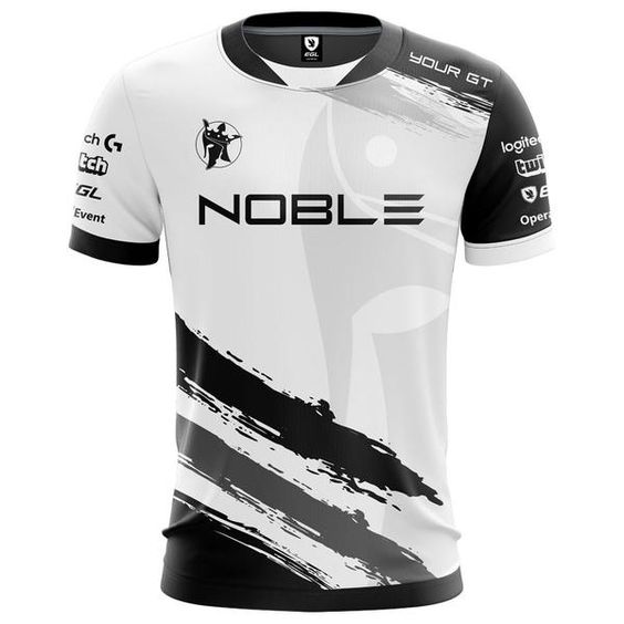 Jersey Noble Pro Gaming Vector Free Download