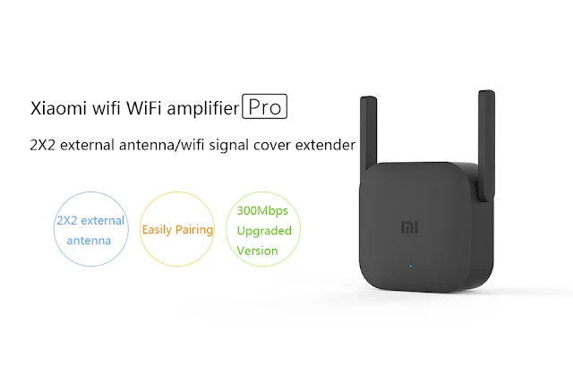 XiaoMi WiFi Amplifier Pro 300Mbps Wi-Fi Repeater Signal Amplificador Extender Roteador Mi Wireless Router APP Smart Control